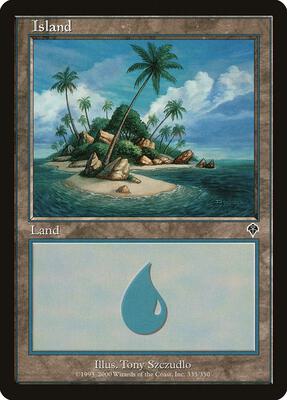 Island (335) card from Invasion
