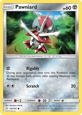 Pawniard card from SM - Team Up