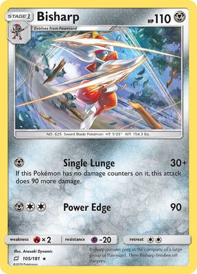 Bisharp card from SM - Team Up
