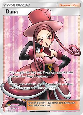 Dana (Full Art) card from SM - Team Up