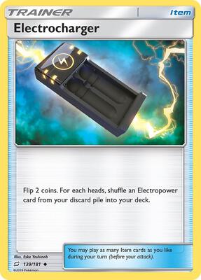 Electrocharger card from SM - Team Up
