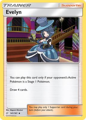 Evelyn card from SM - Team Up