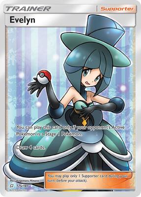 Evelyn (Full Art) card from SM - Team Up
