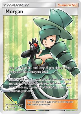 Morgan (Full Art) card from SM - Team Up