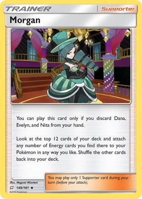 Morgan card from SM - Team Up