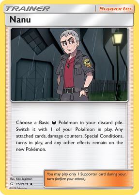 Nanu card from SM - Team Up