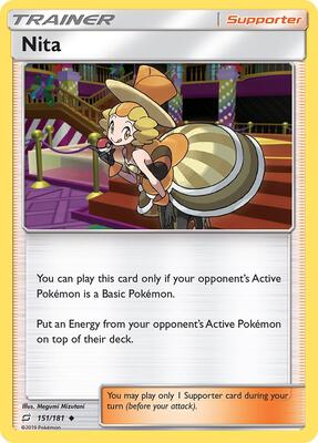 Nita card from SM - Team Up