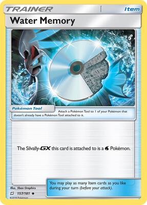 Water Memory card from SM - Team Up