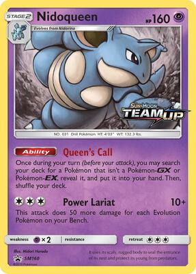 Nidoqueen - SM160 (Prerelease) card from SM Promos