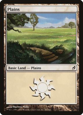 Plains (282) card from Lorwyn