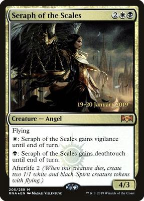 Seraph of the Scales card from Prerelease Cards