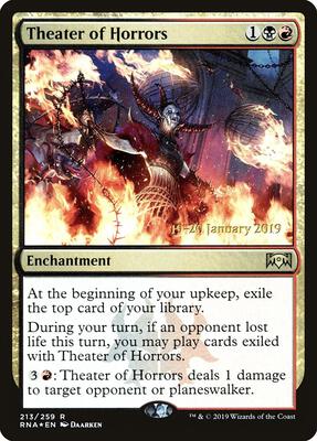 Theater of Horrors card from Prerelease Cards