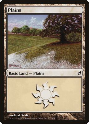 Plains (283) card from Lorwyn