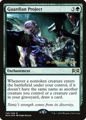 Guardian Project card from Prerelease Cards