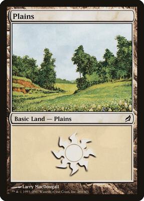 Plains (284) card from Lorwyn