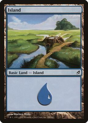 Island (286) card from Lorwyn