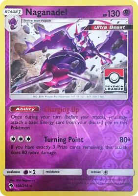 Naganadel - 108/214 (Pokemon League) card from League & Championship Cards