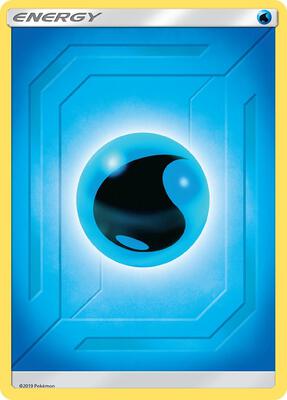 Water Energy (2019 Unnumbered) card from SM - Team Up