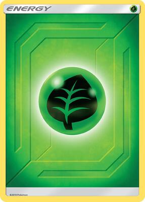 Grass Energy (2019 Unnumbered) card from SM - Team Up