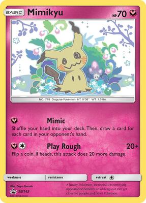 Mimikyu - SM163 card from SM Promos