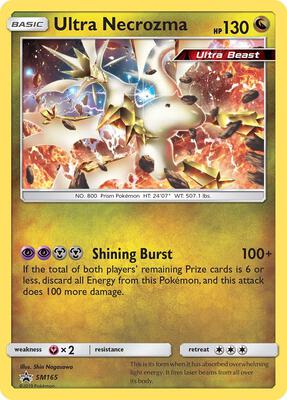 Ultra Necrozma - SM165 card from SM Promos