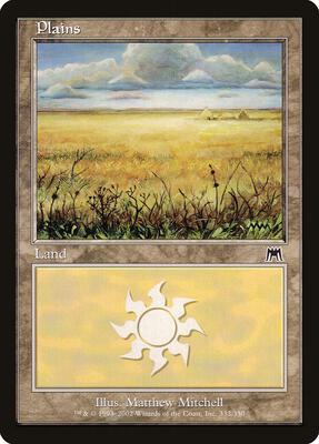 Plains (332) card from Onslaught