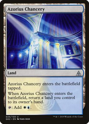 Azorius Chancery card from Ravnica Allegiance: Guild Kits
