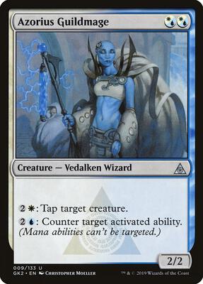 Azorius Guildmage card from Ravnica Allegiance: Guild Kits