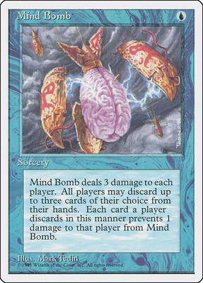 Mind Bomb card from Fourth Edition