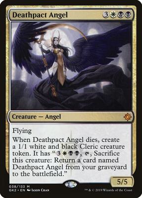 Deathpact Angel card from Ravnica Allegiance: Guild Kits