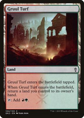 Gruul Turf card from Ravnica Allegiance: Guild Kits