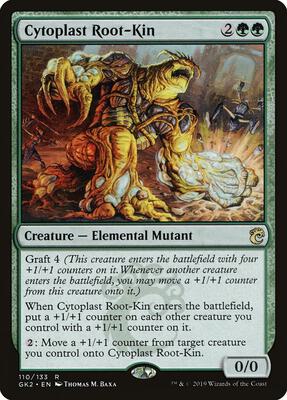 Cytoplast Root-Kin card from Ravnica Allegiance: Guild Kits