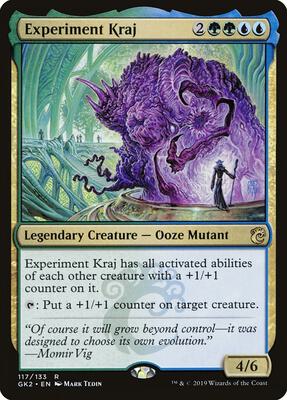 Experiment Kraj card from Ravnica Allegiance: Guild Kits