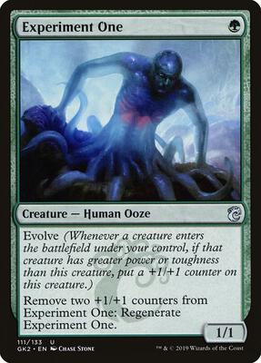 Experiment One card from Ravnica Allegiance: Guild Kits