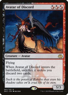 Avatar of Discord card from Ravnica Allegiance: Guild Kits