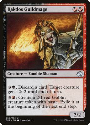 Rakdos Guildmage card from Ravnica Allegiance: Guild Kits