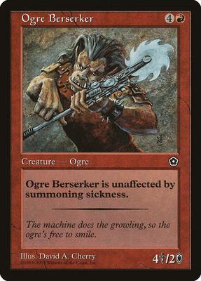 Ogre Berserker card from Portal Second Age