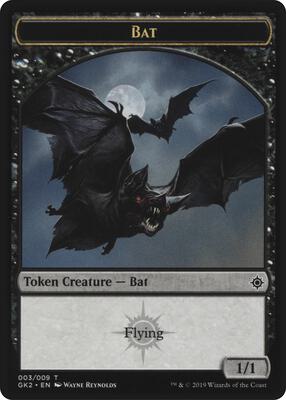Bat // Spirit (010) Double-Sided Token card from Ravnica Allegiance: Guild Kits