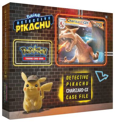 Detective Pikachu: Charizard GX Case File card from Detective Pikachu