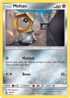 Meltan - SM177 card from SM Promos