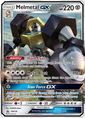 Melmetal GX - SM178 card from SM Promos