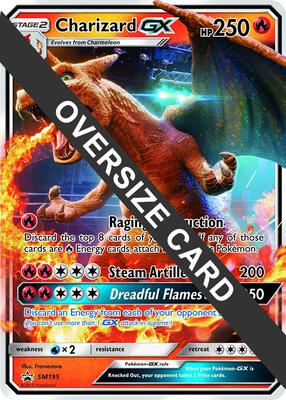 Charizard GX - SM195 (SM Black Star Promo) card from Jumbo Cards