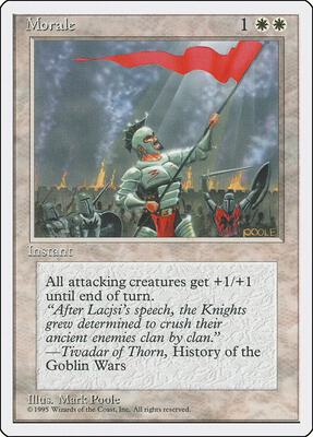 Morale card from Fourth Edition
