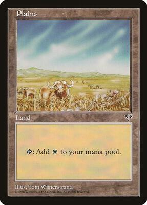 Plains (Buffalo) card from Mirage