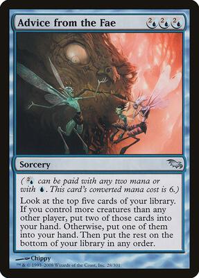 Advice from the Fae card from Shadowmoor