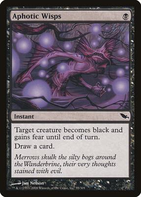 Aphotic Wisps card from Shadowmoor