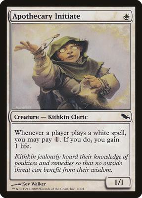 Apothecary Initiate card from Shadowmoor