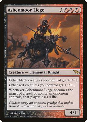 Ashenmoor Liege card from Shadowmoor