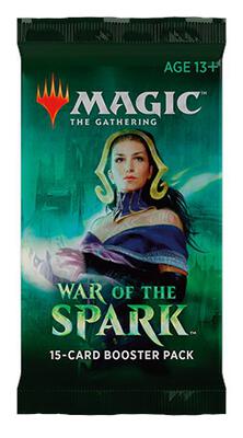 War of the Spark - Booster Pack card from War of the Spark