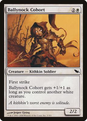 Ballynock Cohort card from Shadowmoor